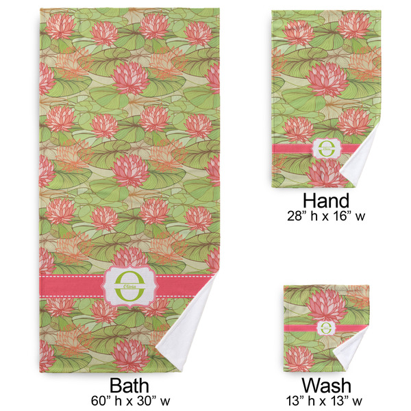 Lily Pads Bath Towel Sets - 3-piece - Approval
