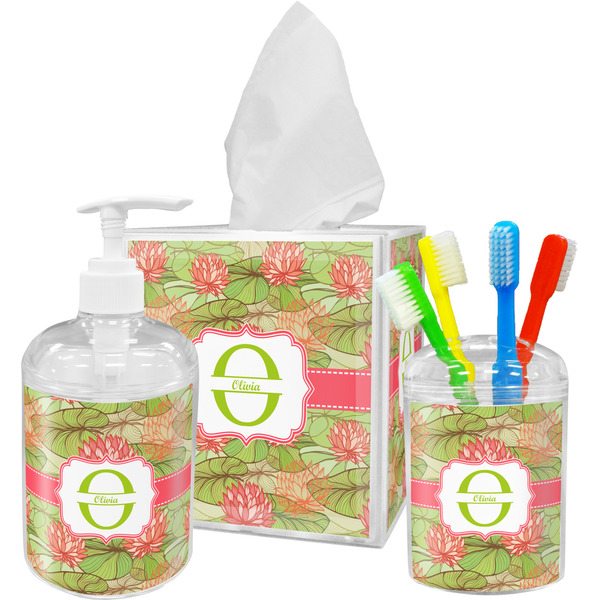 Lily Pads Tissue Box Cover (Personalized)