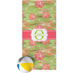 Lily Pads Beach Towel (Personalized)