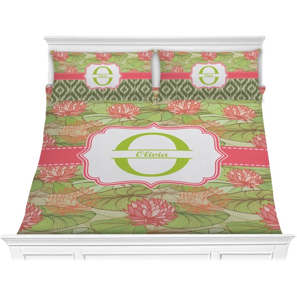 Custom Lily Pads Comforter Set - King (Personalized)