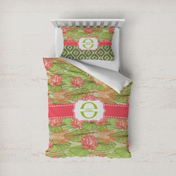 Lily Pads Duvet Cover Set - Twin (Personalized)