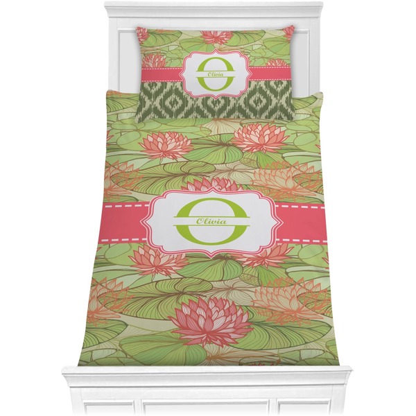 Custom Lily Pads Comforter Set - Twin (Personalized)