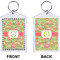 Lily Pads Bling Keychain (Front + Back)