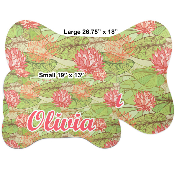 Lily Pads Bone Shaped Mat Comparison