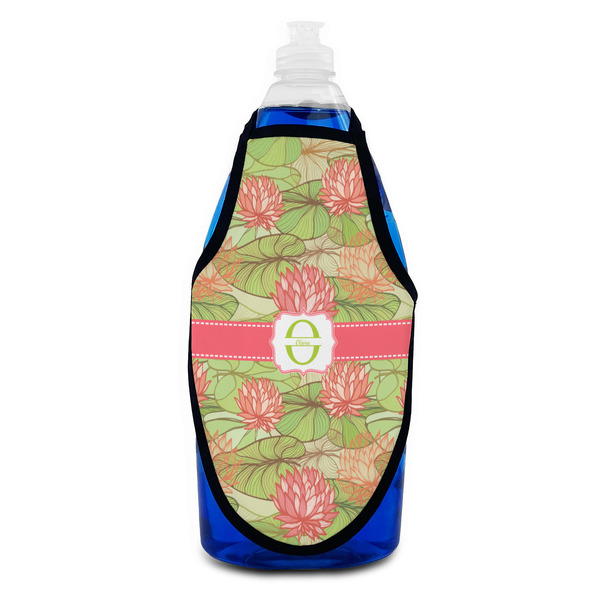 Lily Pads Bottle Apron - Soap - FRONT