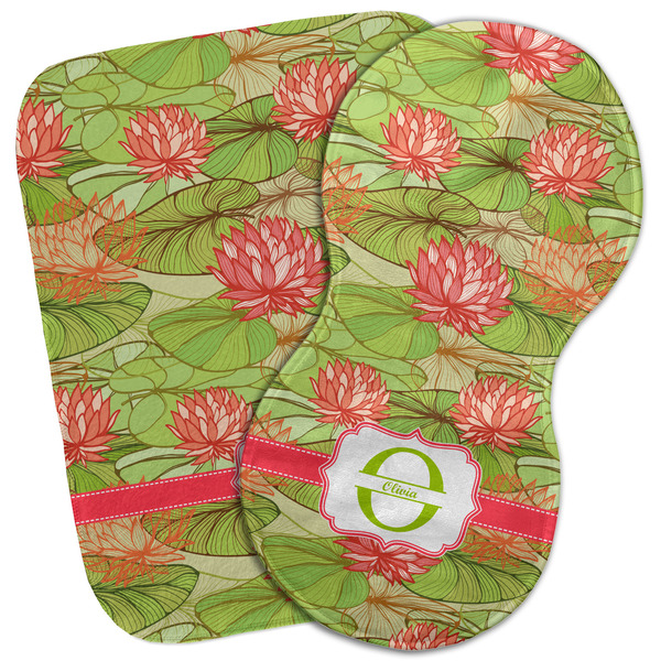 Custom Lily Pads Burp Cloth (Personalized)