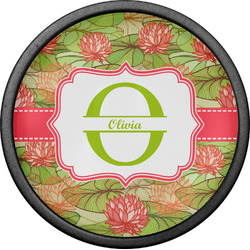 Lily Pads Cabinet Knob (Black) (Personalized)