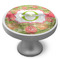 Lily Pads Cabinet Knob - Nickel - Side