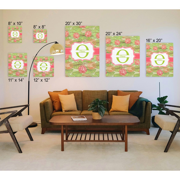 Lily Pads Canvas Prints - Multiple Sizes