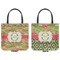 Lily Pads Canvas Tote - Front and Back