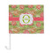 Lily Pads Car Flag - Large - FRONT
