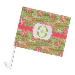 Lily Pads Car Flag - Large (Personalized)