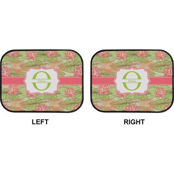 Lily Pads Car Floor Mats (Back Seat) (Approval)