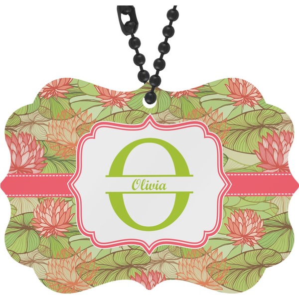 Custom Lily Pads Rear View Mirror Charm (Personalized)