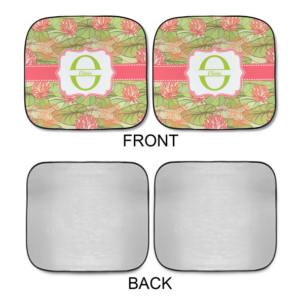 Lily Pads Car Sun Shades - APPROVAL
