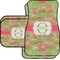Lily Pads Car Floor Mats Set - 2 Front & 2 Back (Personalized)