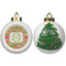 Lily Pads Ceramic Christmas Ornament - X-Mas Tree (APPROVAL)