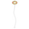 Lily Pads Clear Plastic 7" Stir Stick - Oval - Single Stick