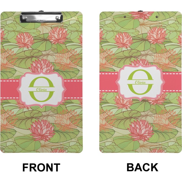 Lily Pads Clipboard (Legal) (Front + Back)