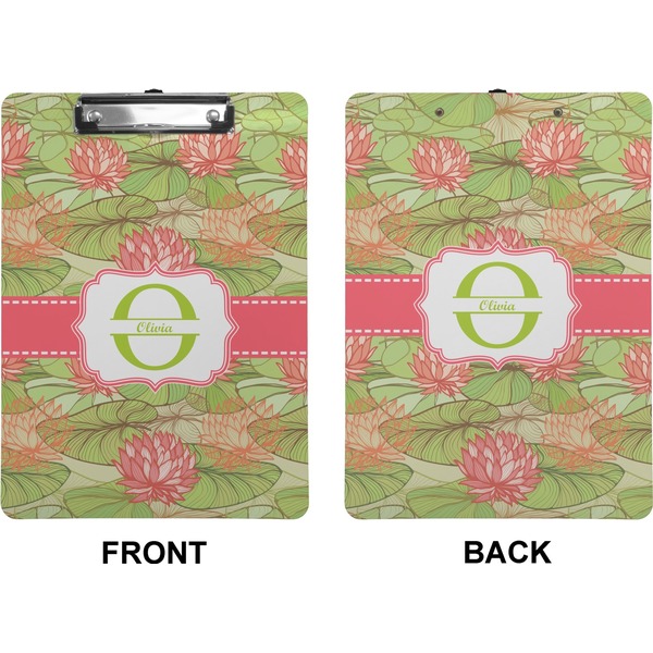 Lily Pads Clipboard (Letter) (Front + Back)