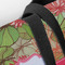 Lily Pads Closeup of Tote w/Black Handles