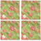 Lily Pads Cloth Napkins - Personalized Dinner (APPROVAL) Set of 4