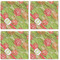 Lily Pads Cloth Napkins - Personalized Lunch (APPROVAL) Set of 4