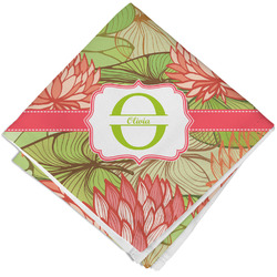 Lily Pads Cloth Napkin w/ Name and Initial