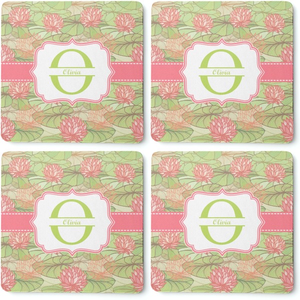 Lily Pads Coaster Rubber Back - Apvl