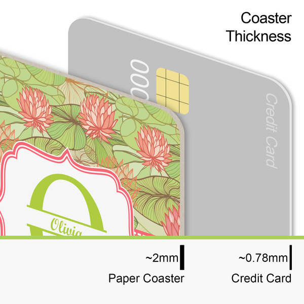 Lily Pads Coaster Thickness