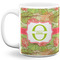 Lily Pads 11 Oz Coffee Mug - White (Personalized)
