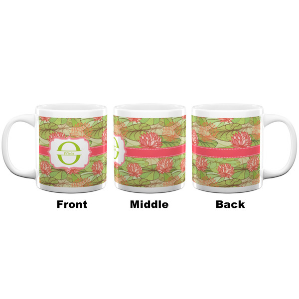 Lily Pads Coffee Mug - 20 oz - White APPROVAL