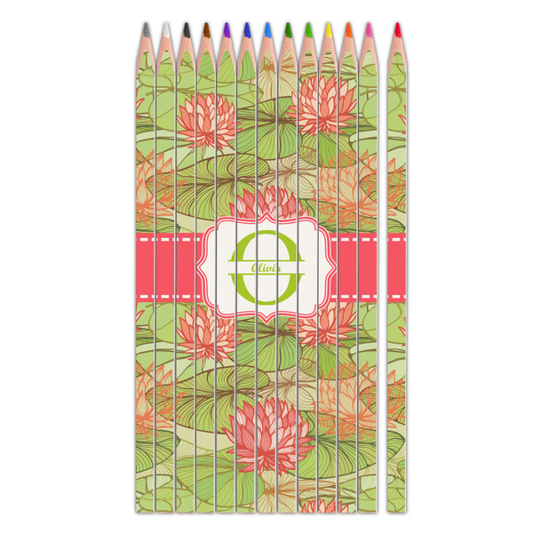 Custom Lily Pads Colored Pencils (Personalized)