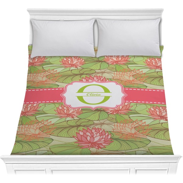 Custom Lily Pads Comforter - Full / Queen (Personalized)
