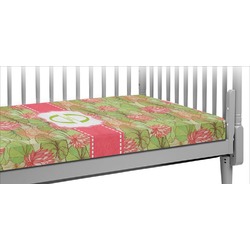 Lily Pads Crib Fitted Sheet (Personalized)