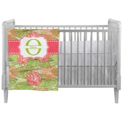 Lily Pads Crib Comforter / Quilt (Personalized)