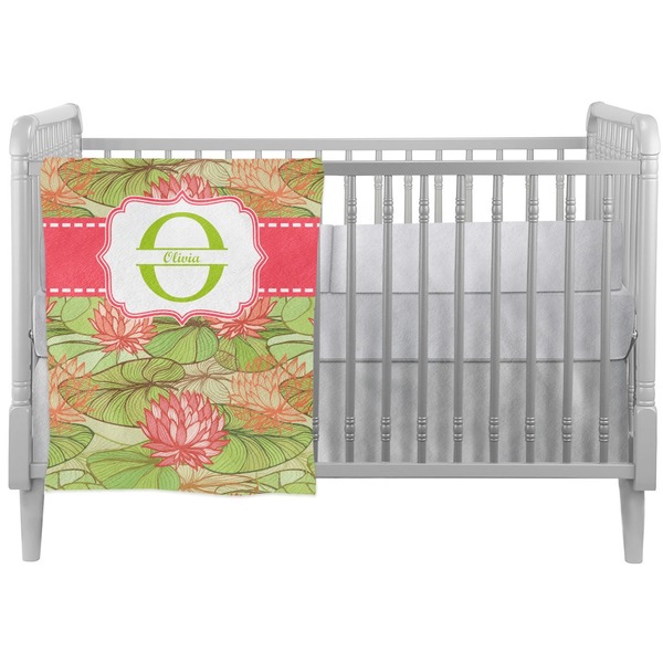 Custom Lily Pads Crib Comforter / Quilt (Personalized)