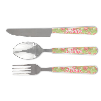 Lily Pads Cutlery Set (Personalized)