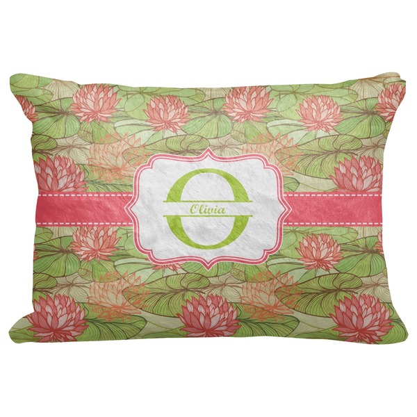 Custom Lily Pads Decorative Baby Pillowcase - 16"x12" (Personalized)