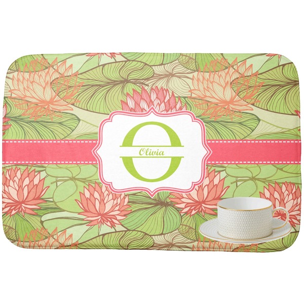 Lily Pads Dish Drying Mat