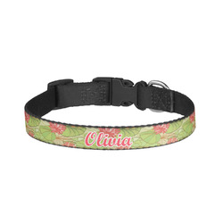 Lily Pads Dog Collar - Large (Personalized)