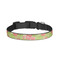 Lily Pads Dog Collar - Small - Front