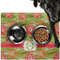 Lily Pads Dog Food Mat - Large LIFESTYLE