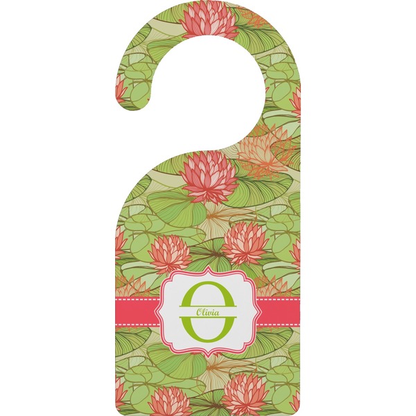 Custom Lily Pads Door Hanger (Personalized)