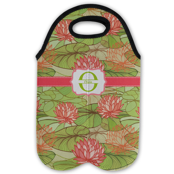 Lily Pads Double Wine Tote - Flat (new)