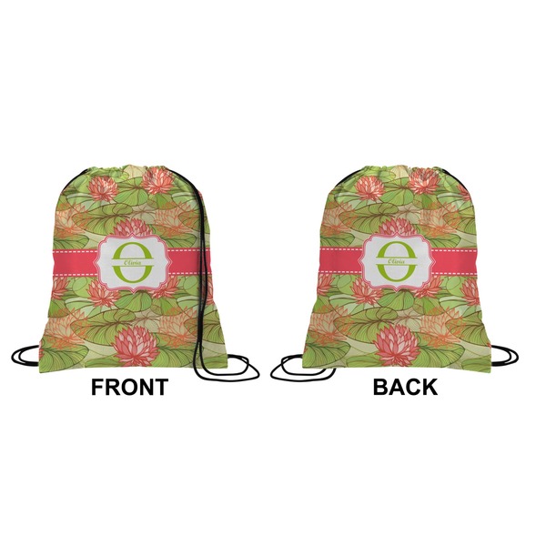 Lily Pads Drawstring Backpack