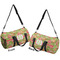 Lily Pads Duffle bag large front and back sides