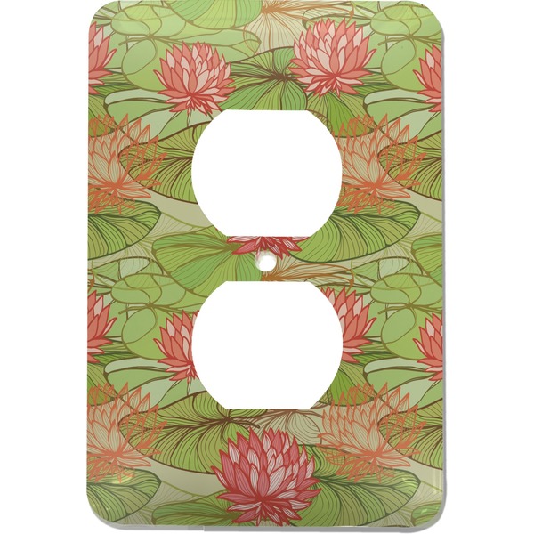 Custom Lily Pads Electric Outlet Plate