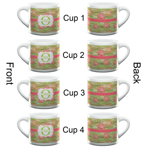 Lily Pads Espresso Cup - 6oz (Double Shot Set of 4) APPROVAL