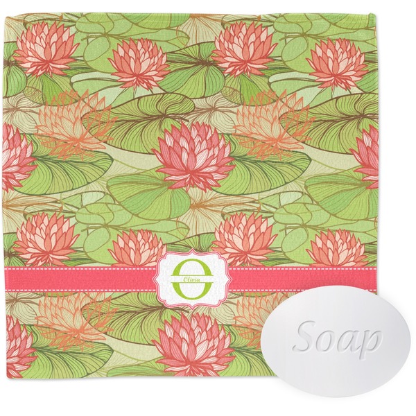 Lily Pads Wash Cloth with soap